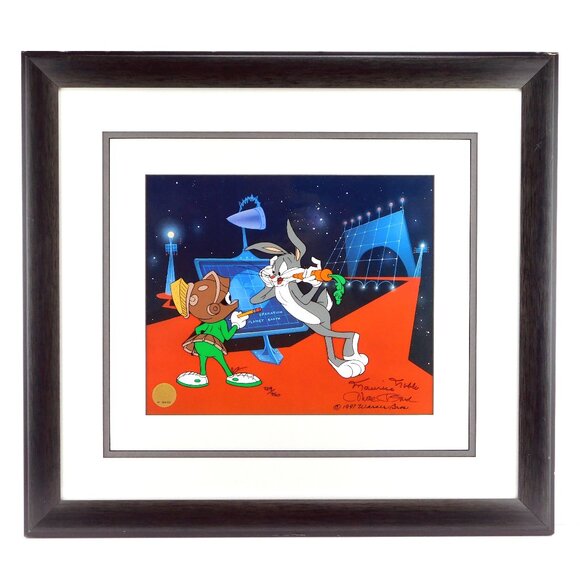 OPERATION EARTH Chuck Jones Cel Marvin Martian Bugs Bunny Limited Art
